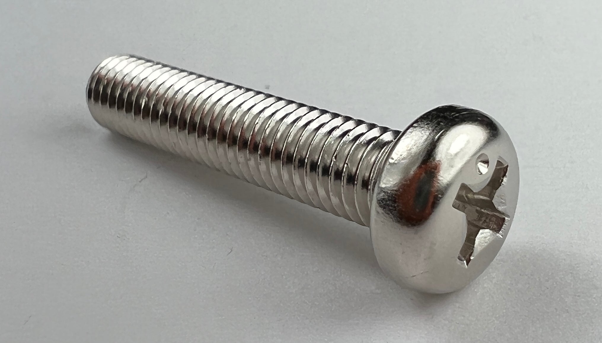 thumbnail image 2 of KM Carburetor 25-Pack M3 X 6mm JIS Pan Head Screws – Made In Japan Bright Plated 2 of 4