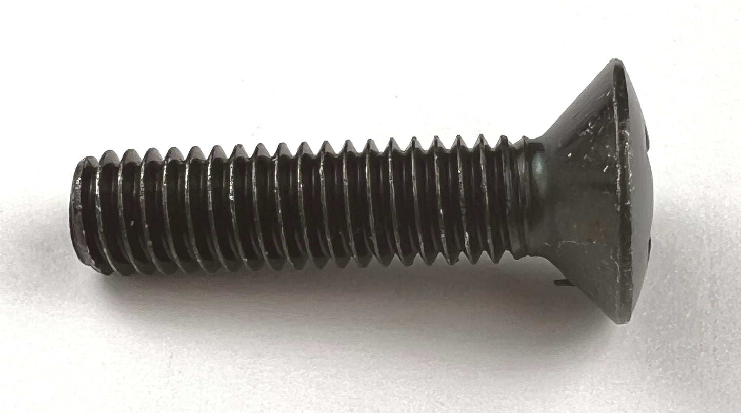 M6x25mm JIS Oval Head Screw - Black Plated