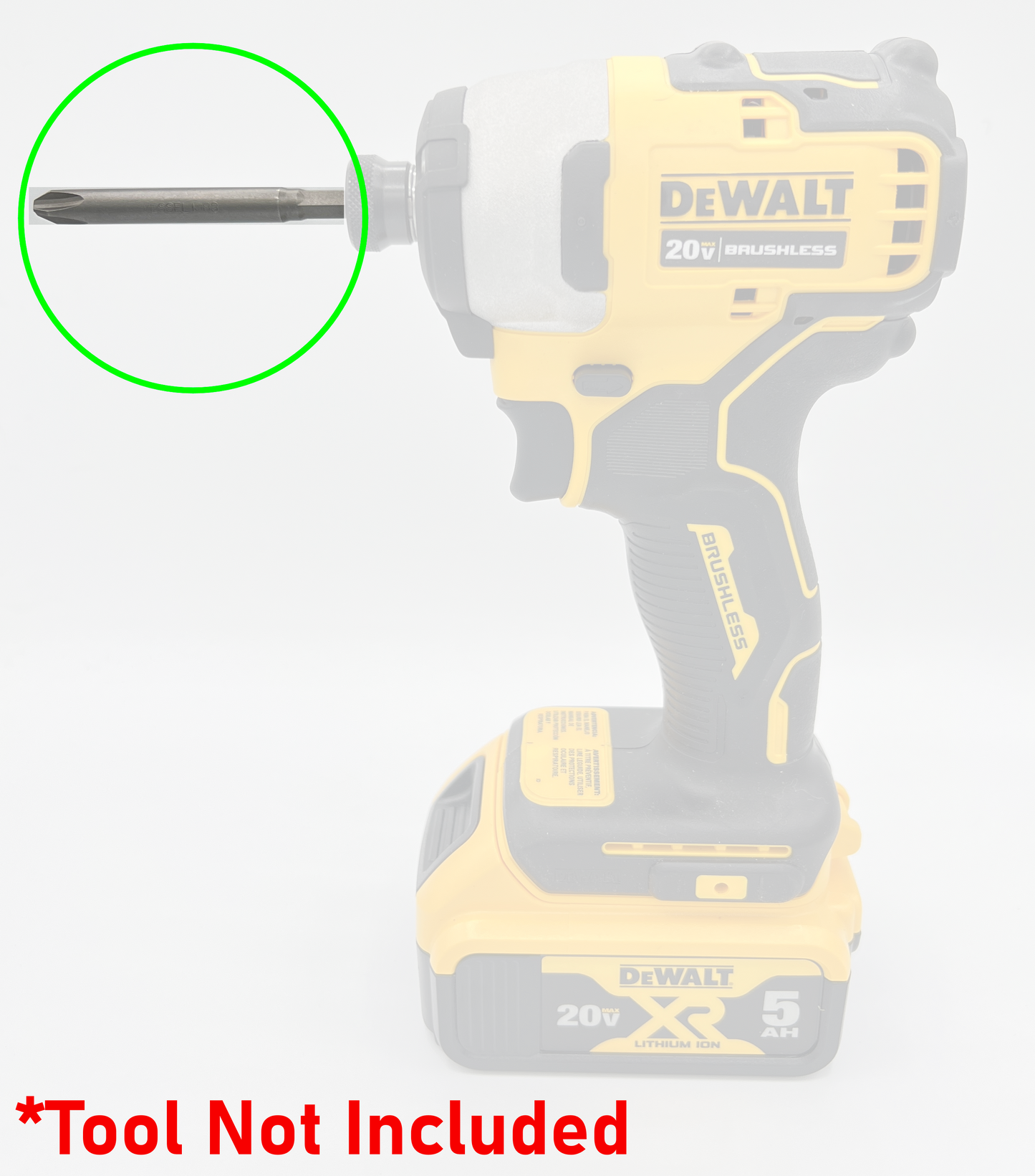 Long JIS Vessel bit in impact driver