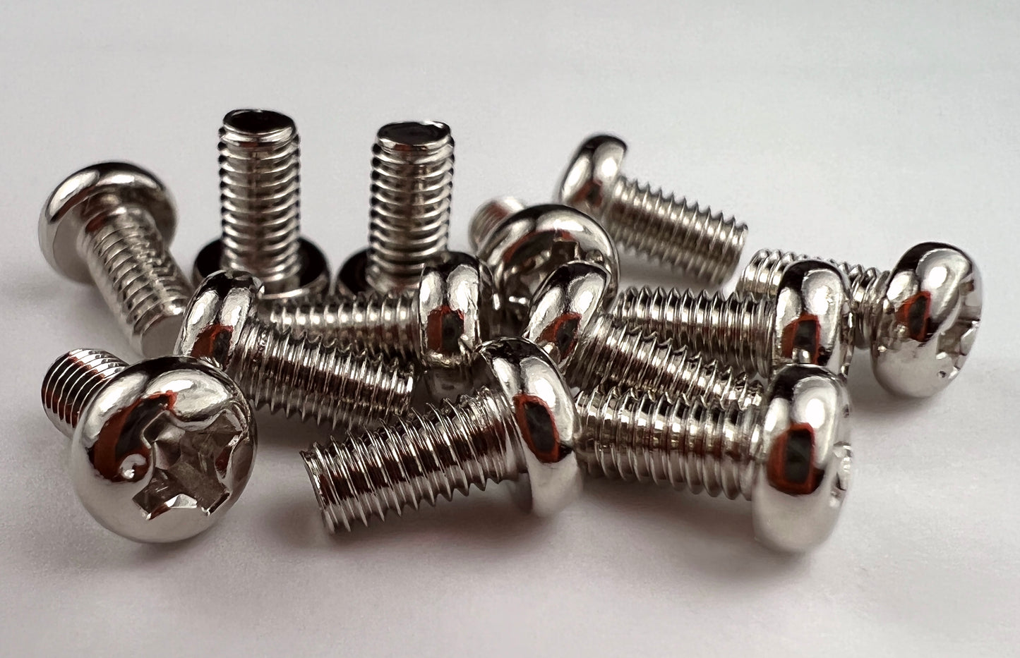 m3x6 JIS Pan Head Screws Bright Plated