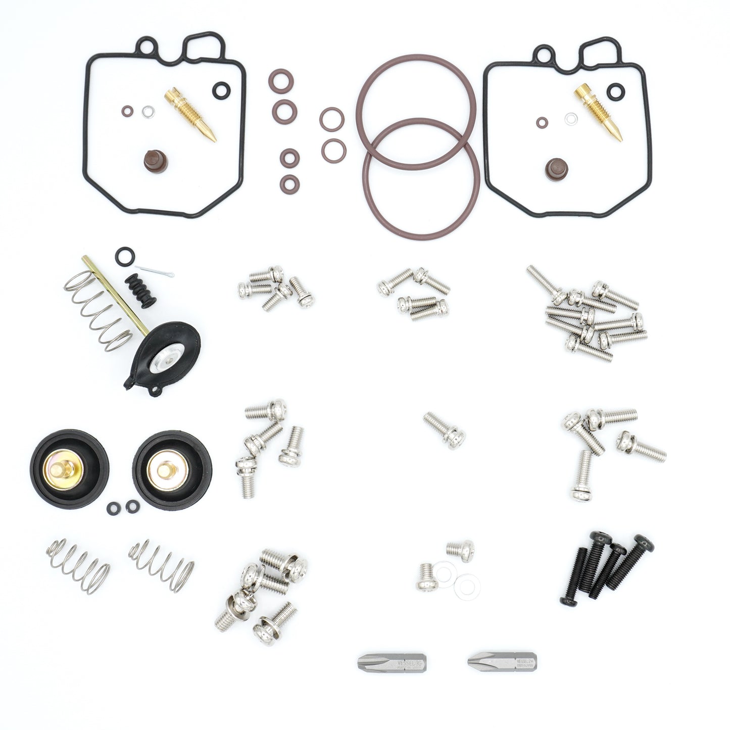 Carburateur reparatieset float naald pakking voor Honda CB500K CB500 CB 500 Vier 1971-1973 Carburateur reparatieset float naald pakking voor Honda CB500K CB500 CB 500 Vier 1971-1973