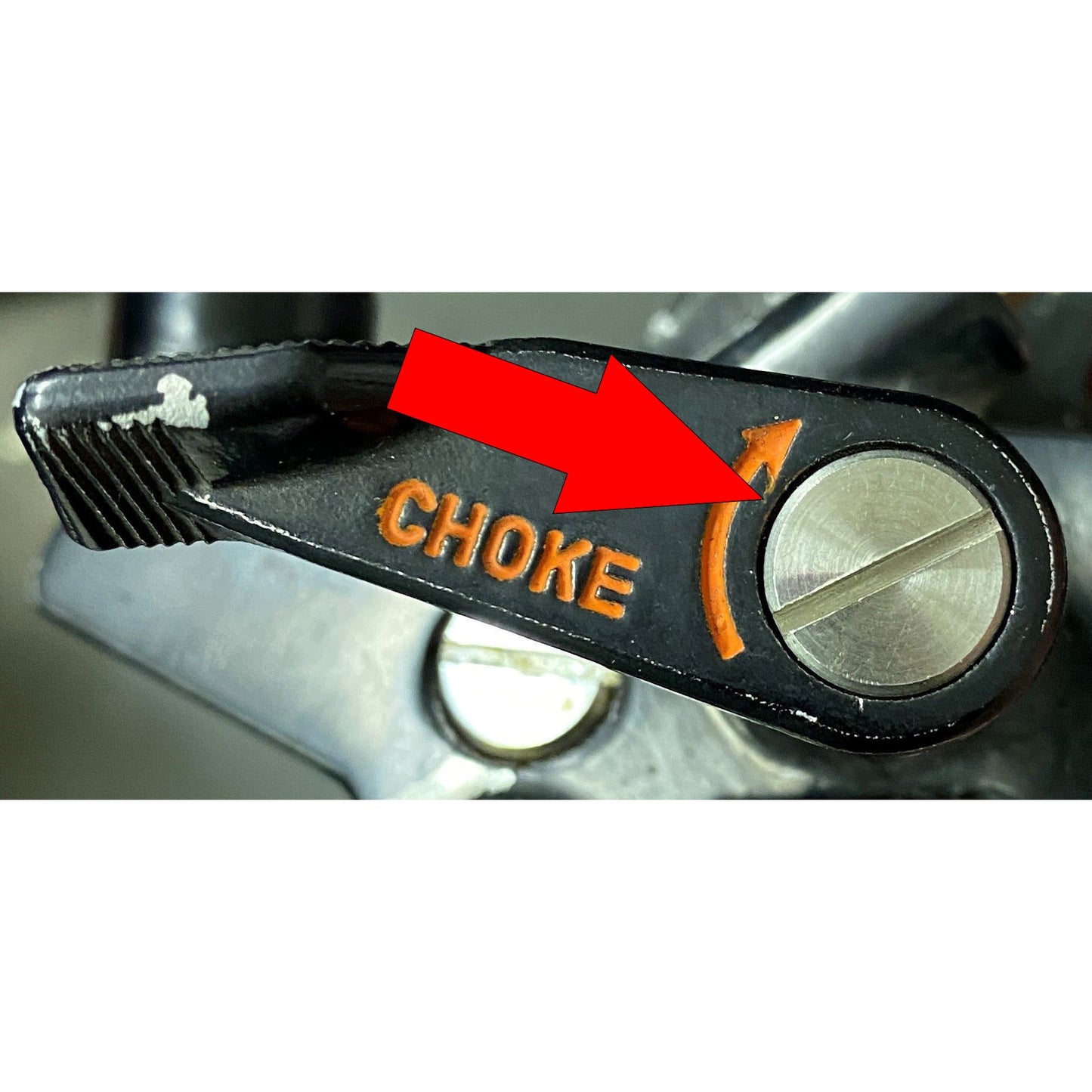 Honda CBX & 1100F Choke Lever Screw - Stainless Steel